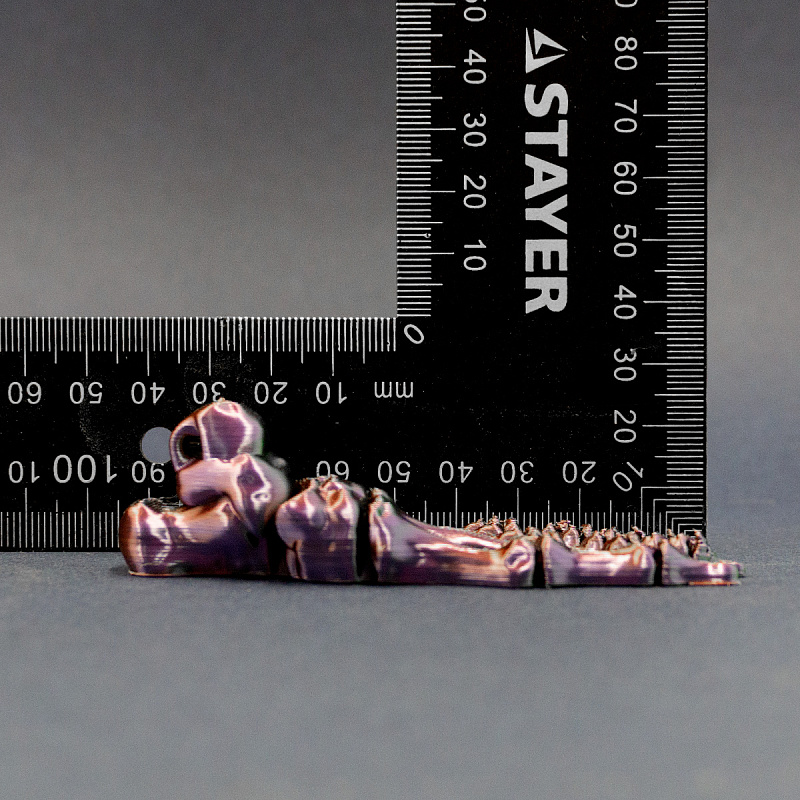 Брелок скелетная стопа