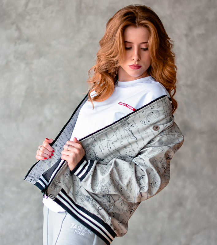 Куртка бомбер Да Винчи