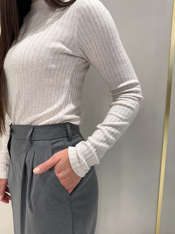 Лонгслив из вискозы