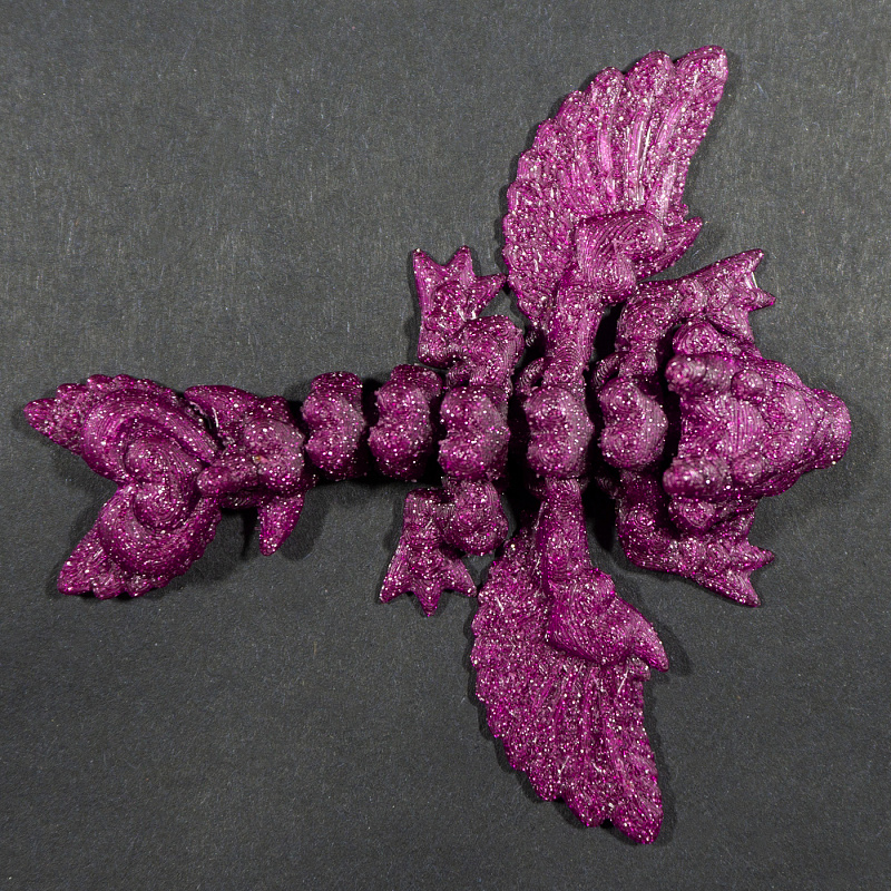 Брелок дракончик с сердцем