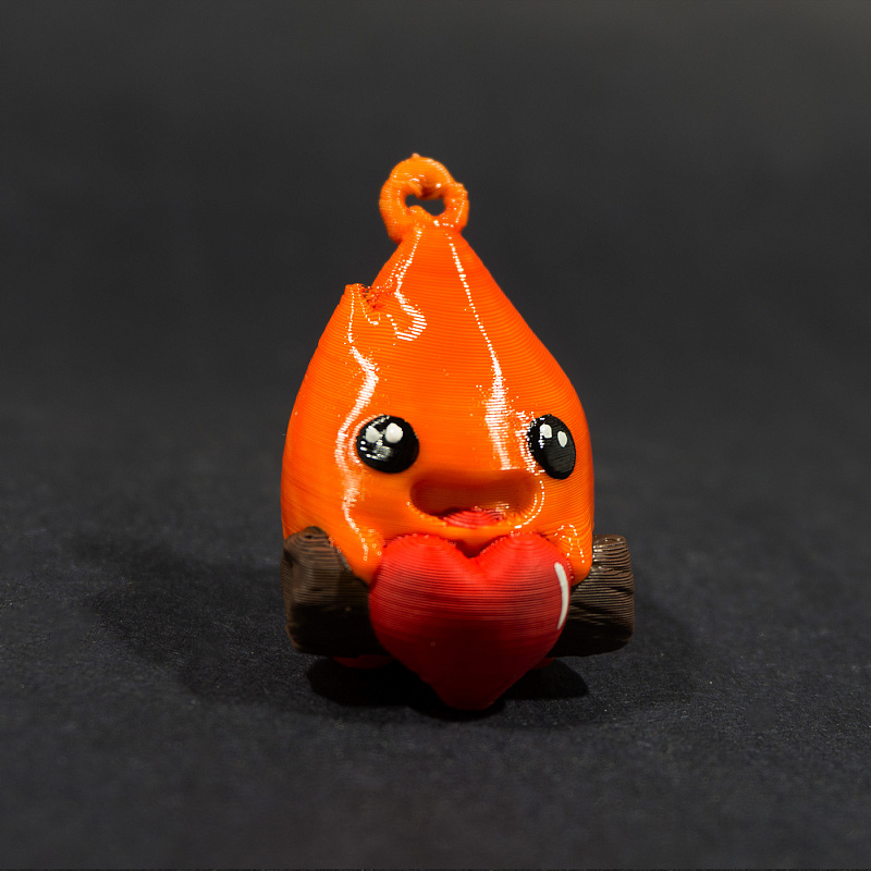 Кальцифер с сердцем